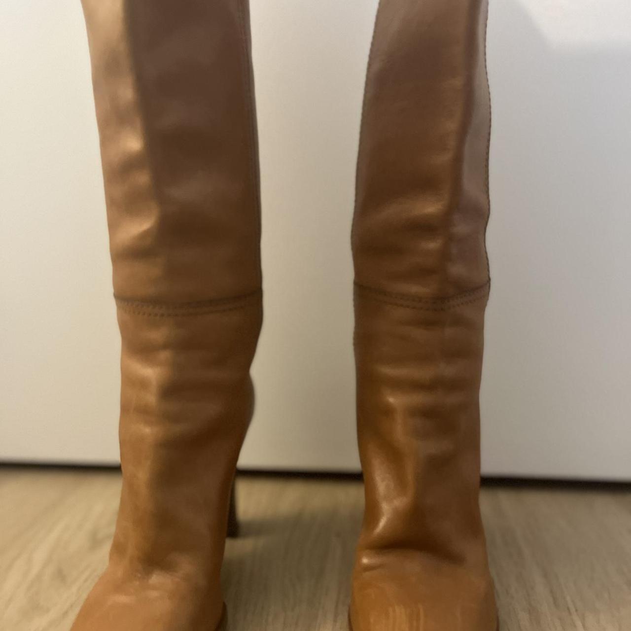 burberry brown boots