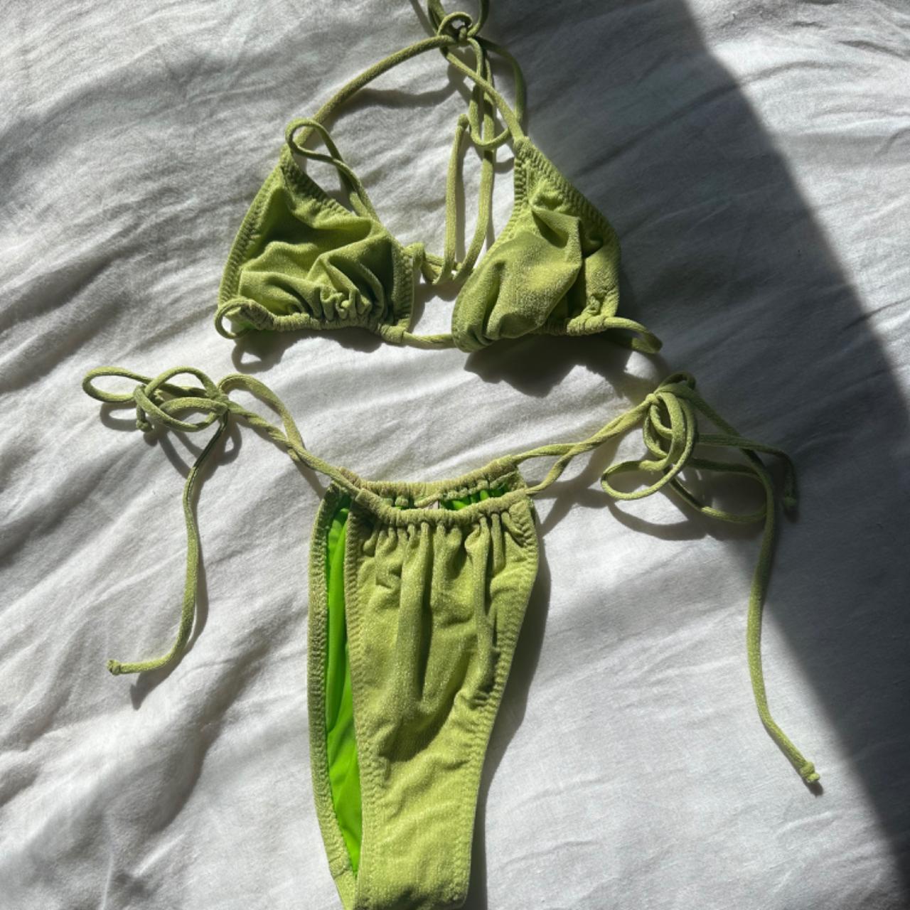 Bec and Bridge green bikini - size 8 - never worn - Depop
