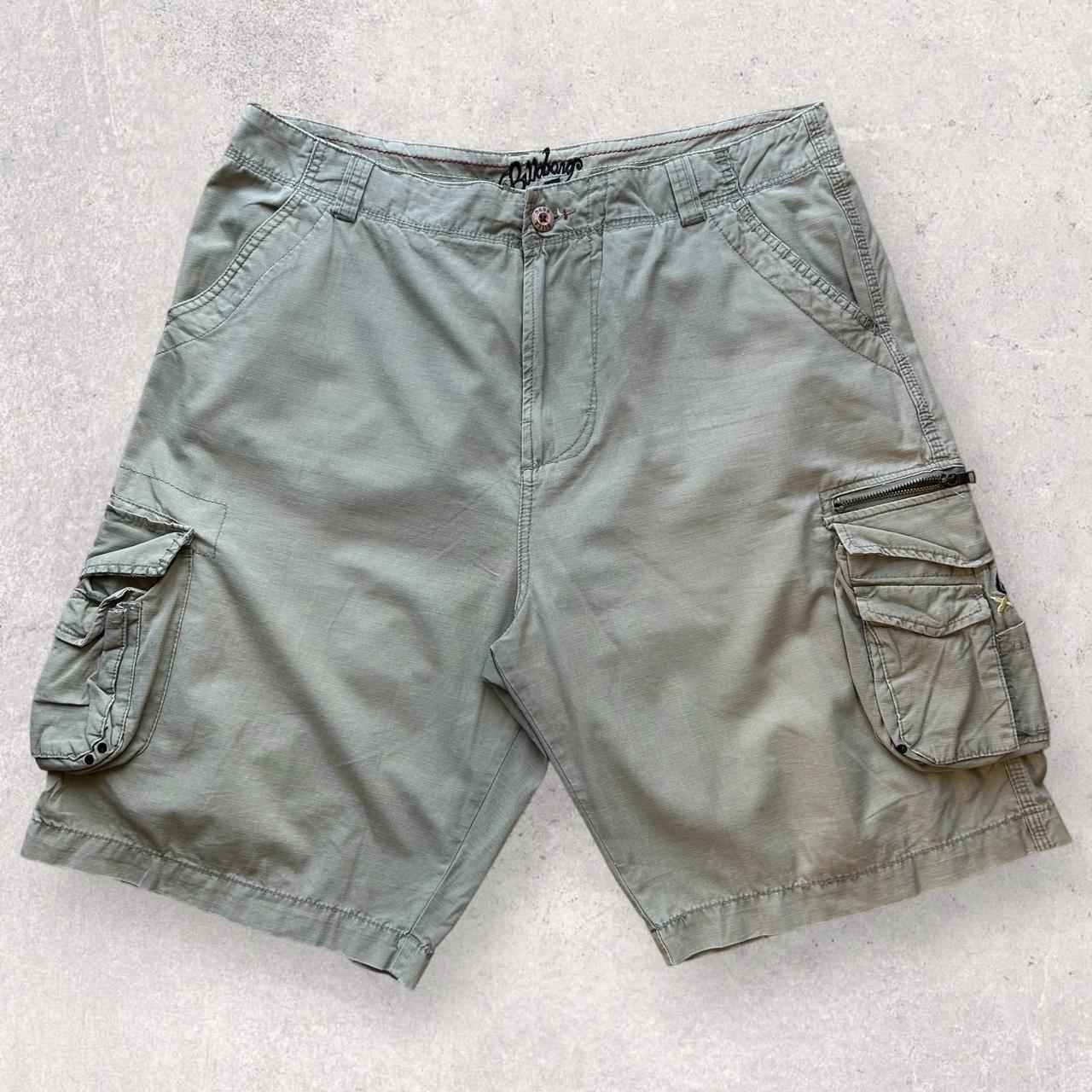 00’s Billabong Baggy Utility Cargo Shorts Ripstop... - Depop