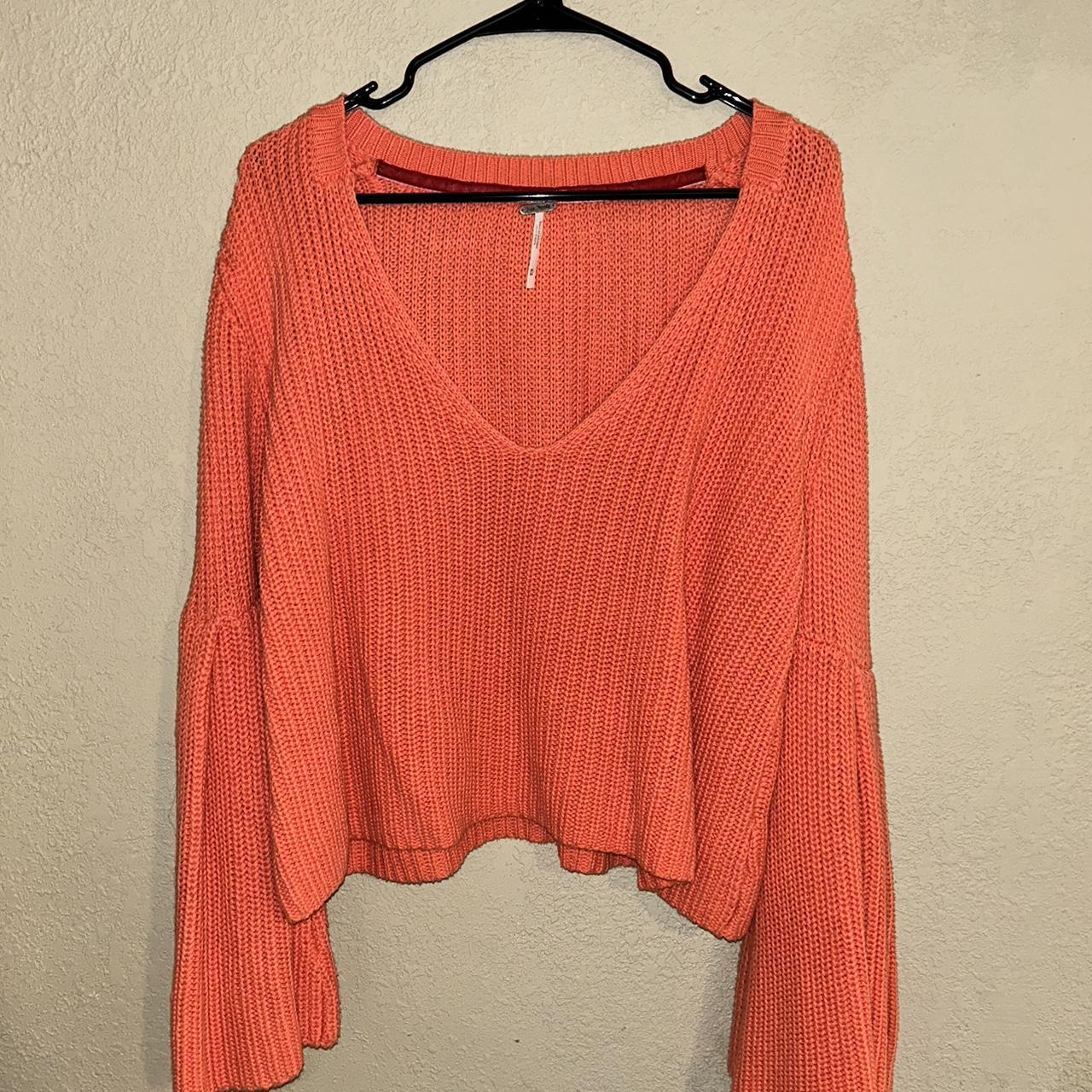 Free people hotsell coral sweater