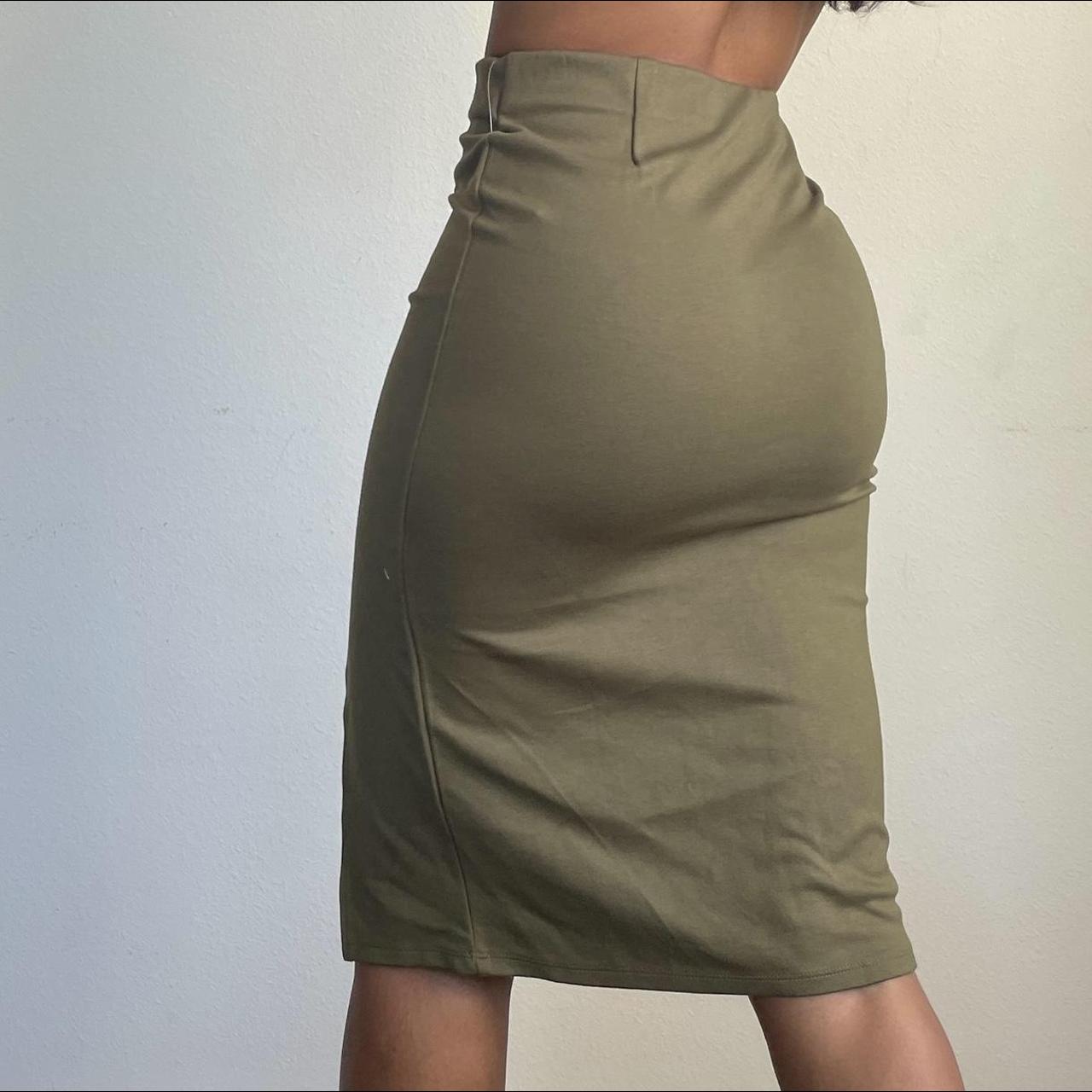 Long khaki sales skirts 5x