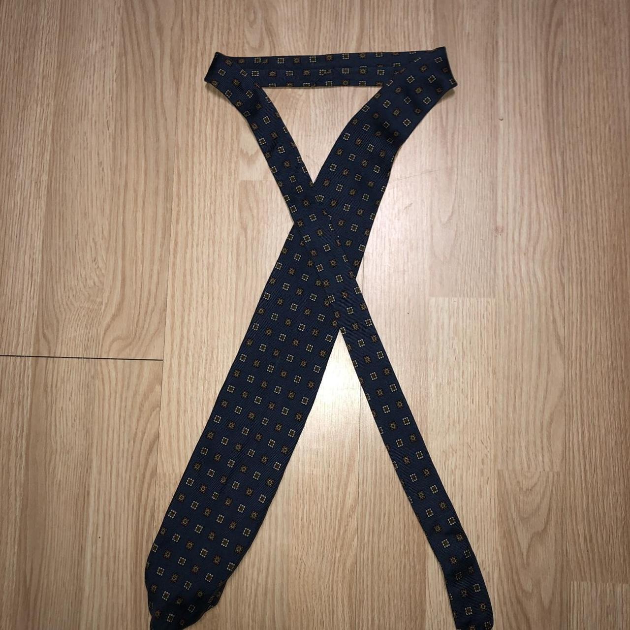 asos blue tie