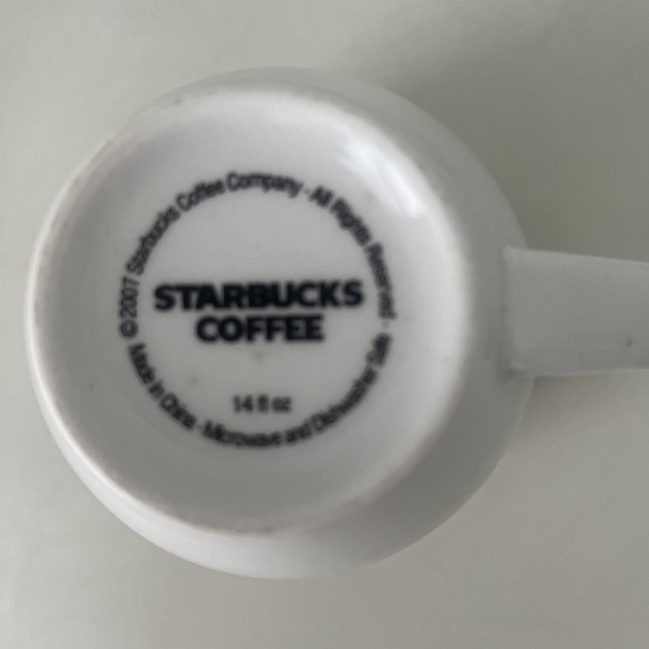 4 oz Starbucks mug from 2006. Super cute espresso - Depop