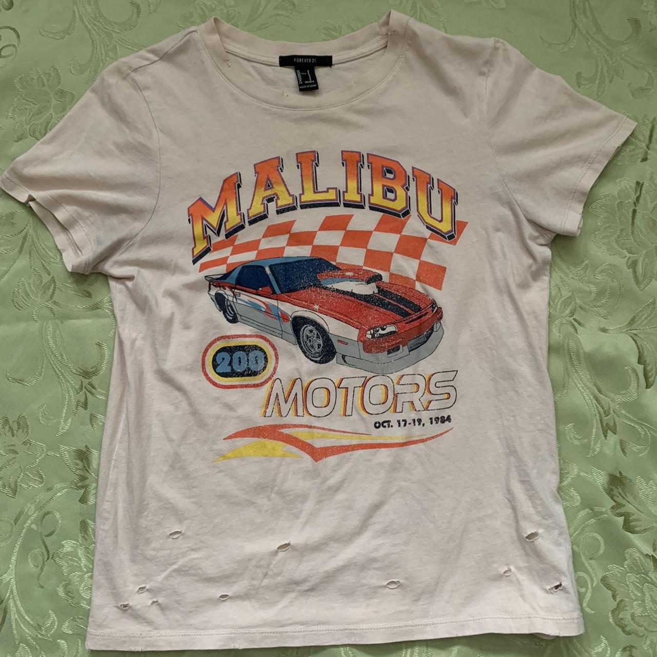 Mens T-shirt Vintage Racing Cars Graphic Tee