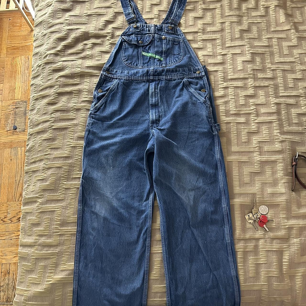 Preloved Key Overalls 36x29. 100 Cotton. Nice... Depop