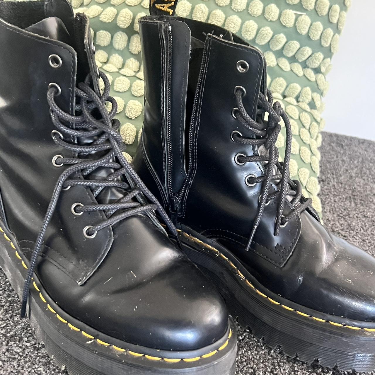 doc martin jadon boots worn a handful of times... - Depop