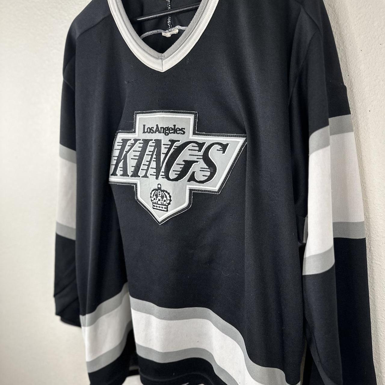 Vintage CCM NHL Los Angeles Kings Hockey Jersey - Depop