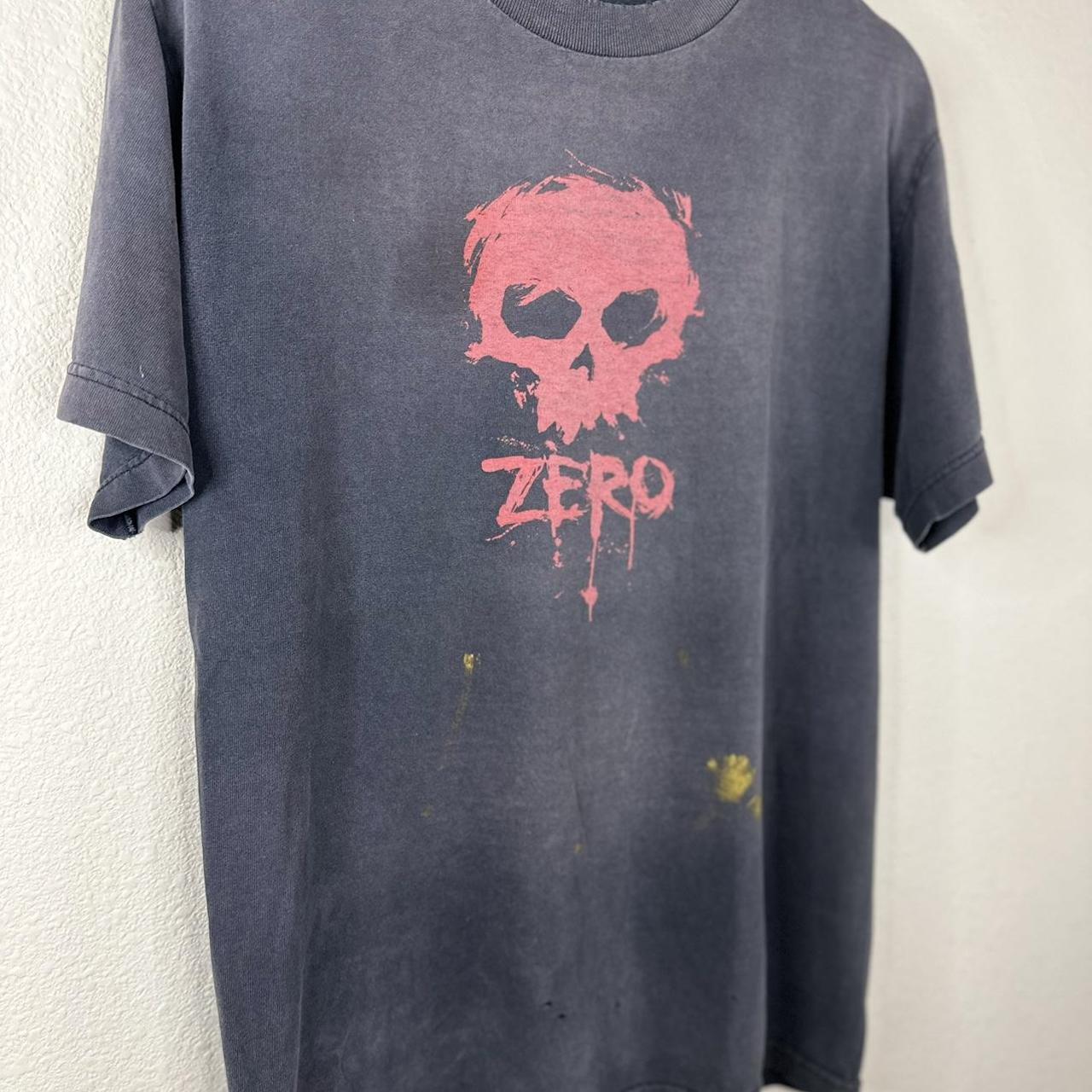 Classic Vintage Y2k ZERO Skateboards Shirt. Sz L... Depop