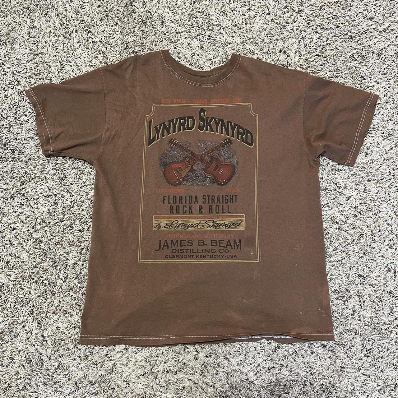Vintage Lynyrd Skynyrd Rock 'n Roll Shirt Depop - Technical View