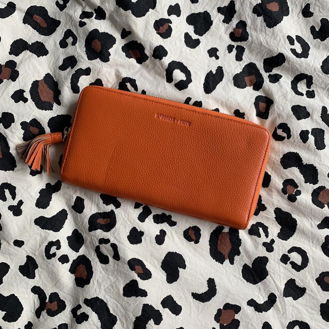 McCosker & Smith Lilly leather travel wallet/clutch.... Depop
