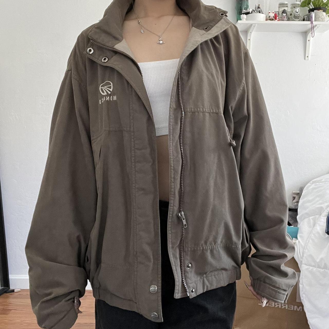 Thick windbreaker store jacket