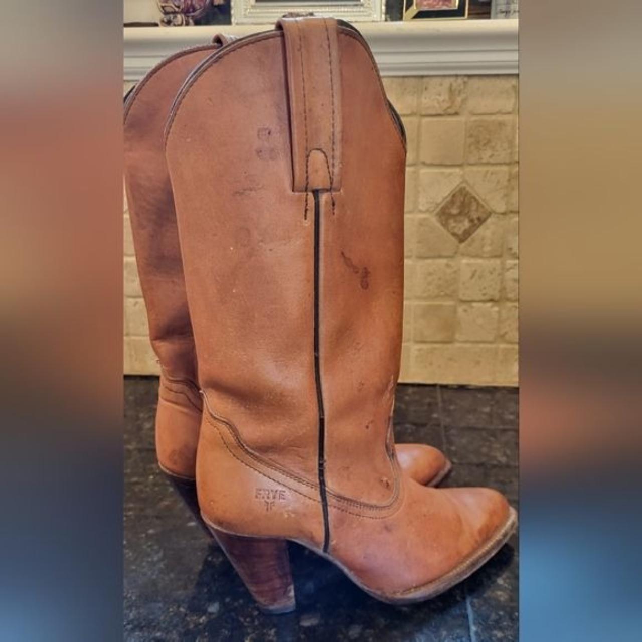 frye tan boots