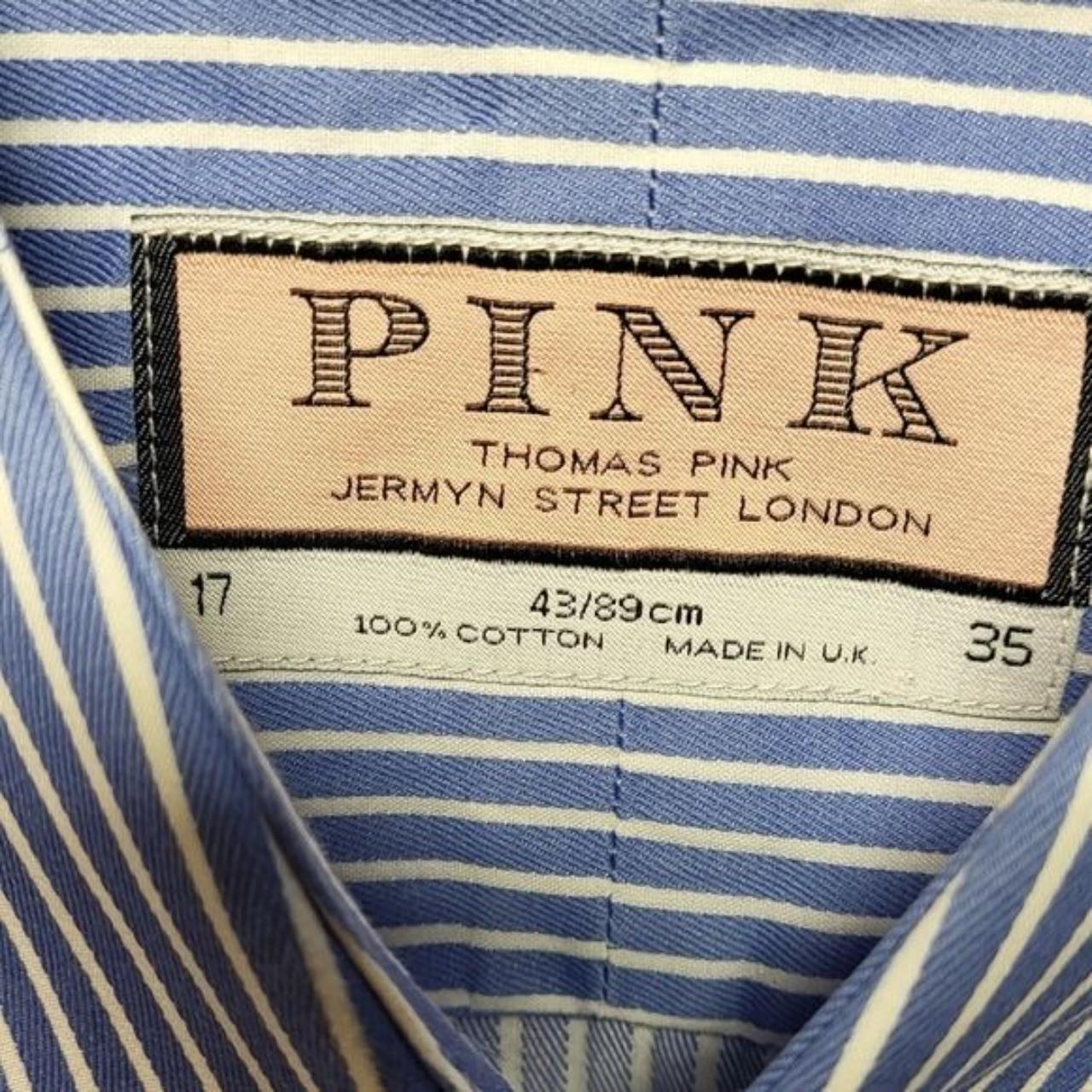 Mens Clothing Thomas Pink Shirts Uk Men's Pink Thomas Pink Jermyn Street  London, image size:1280x1280