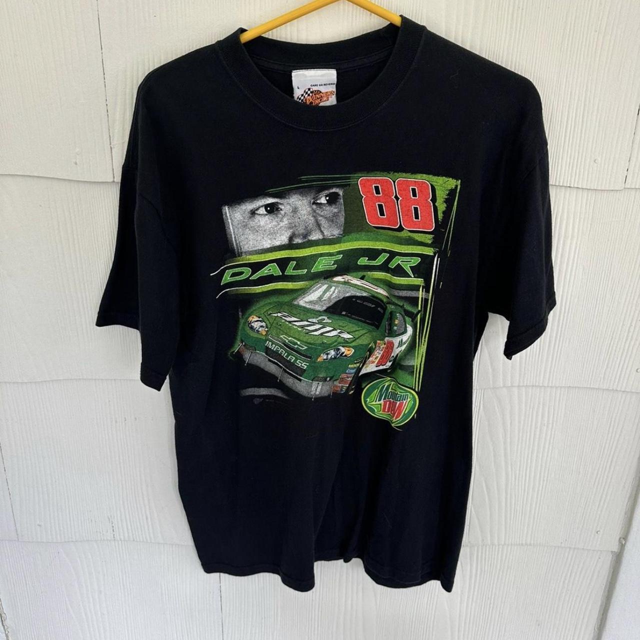 Vintage Nascar Mountain Dew Graphic Tee Depop