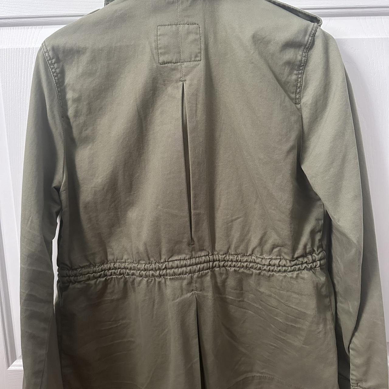 Abercrombie & Fitch Women's Jacket - Khaki/Green … - image 3