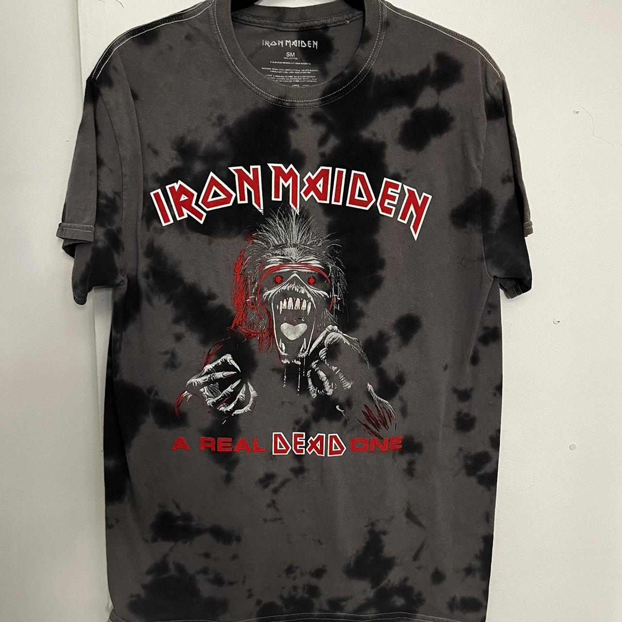 Iron Maiden shirt Only worn 2 times Size small... - Depop