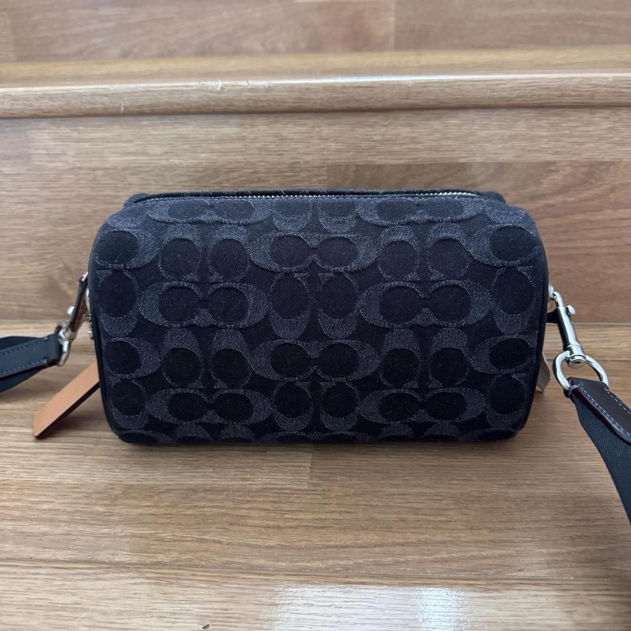 coach Axel Men's Crossbody Bag In Signature Denim | Depop