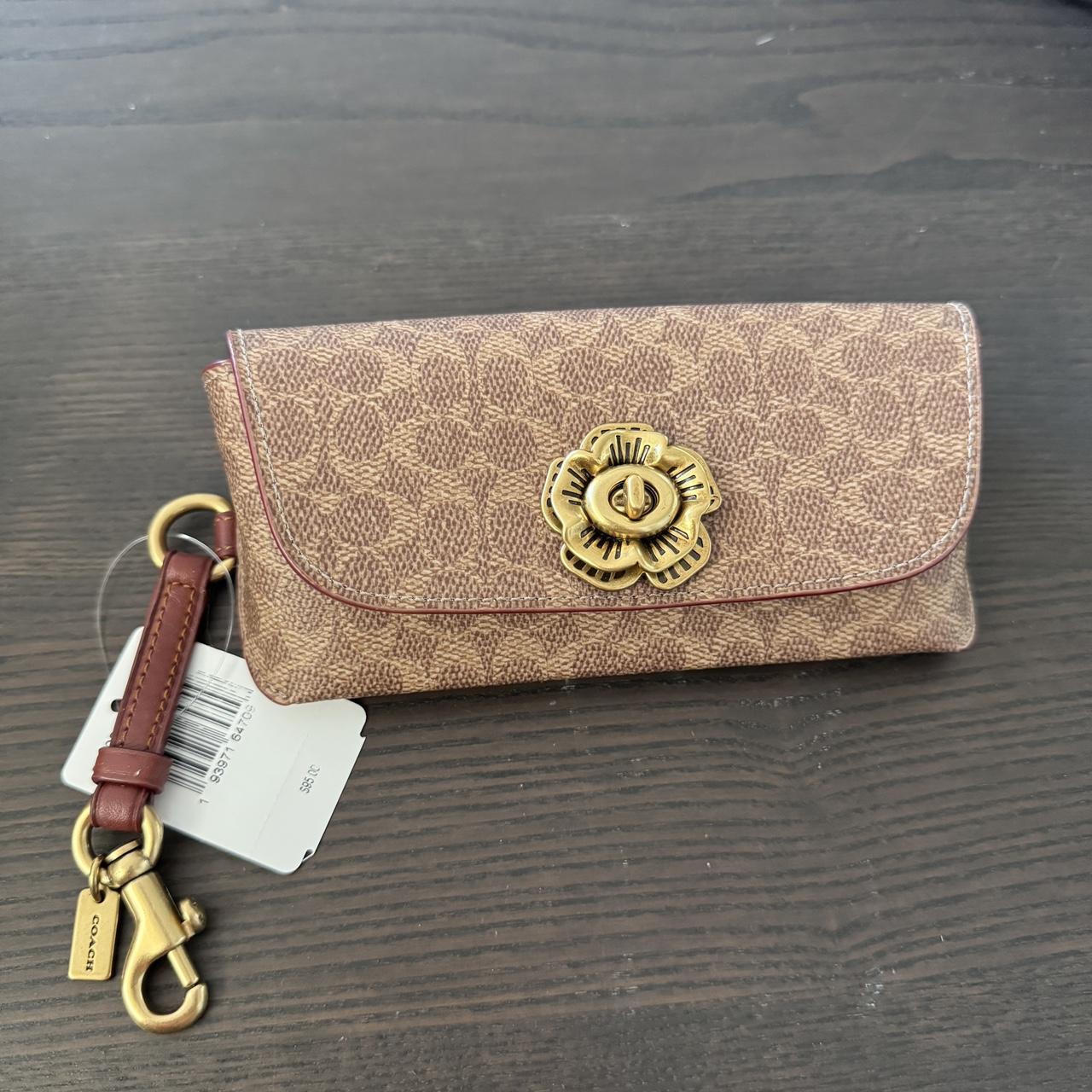 Coach Sunglass Case Bag Charm In Signature. Depop