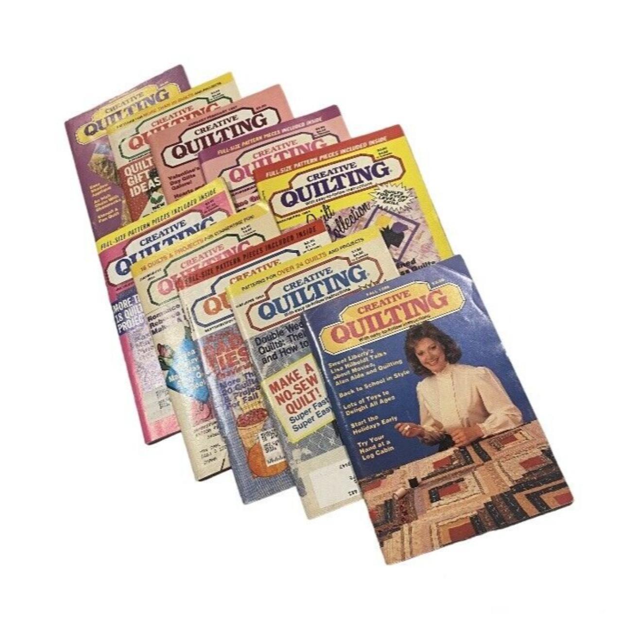 Lot Of 10 Vintage Quilting Books Magazines Patterns... Depop