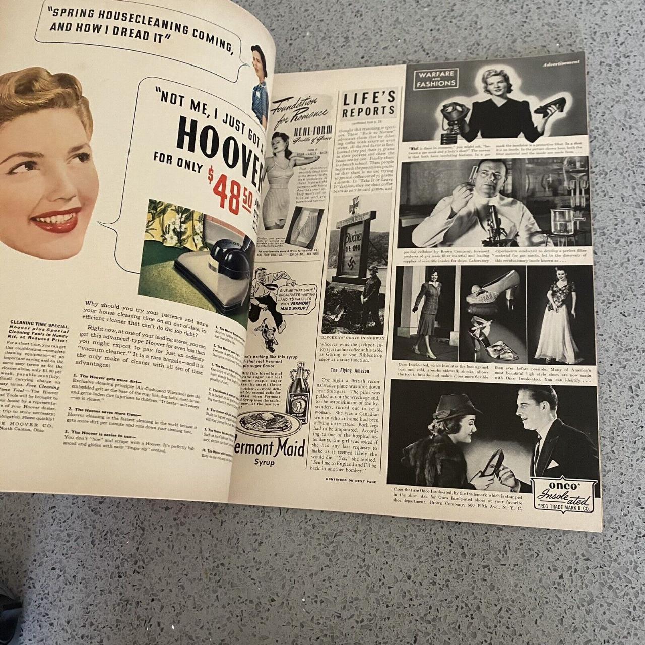 Vintage Life Magazine March 1942 Spring Veils... - Depop
