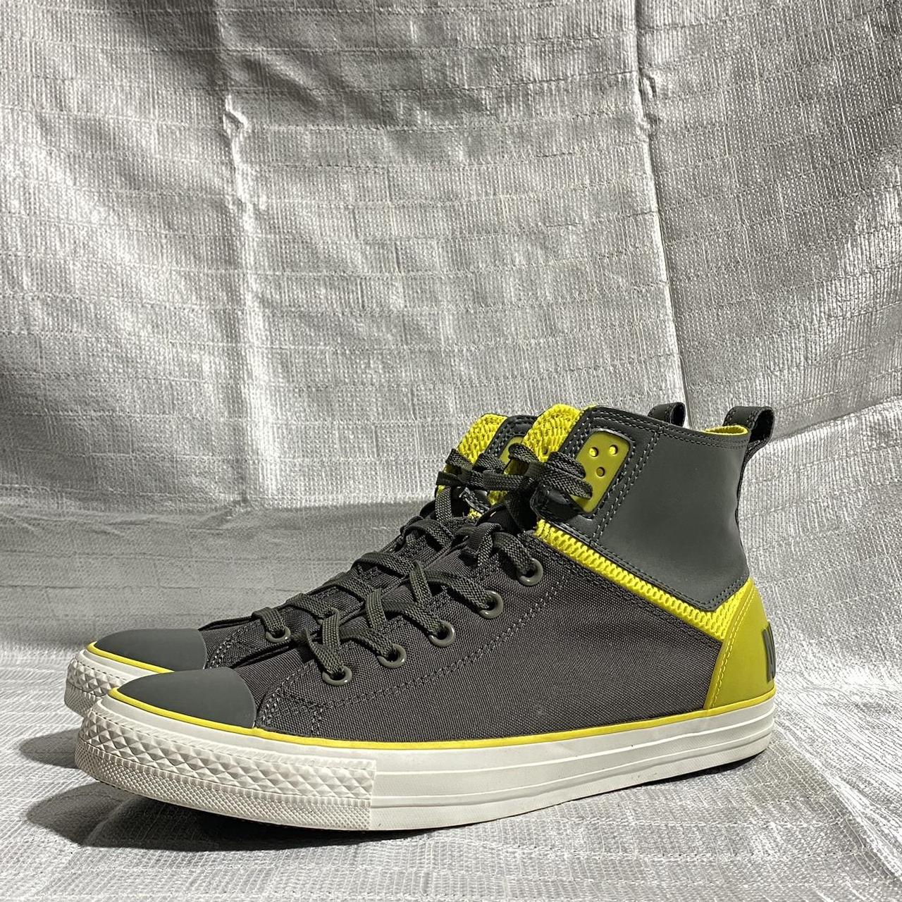 Grey and yellow converse online