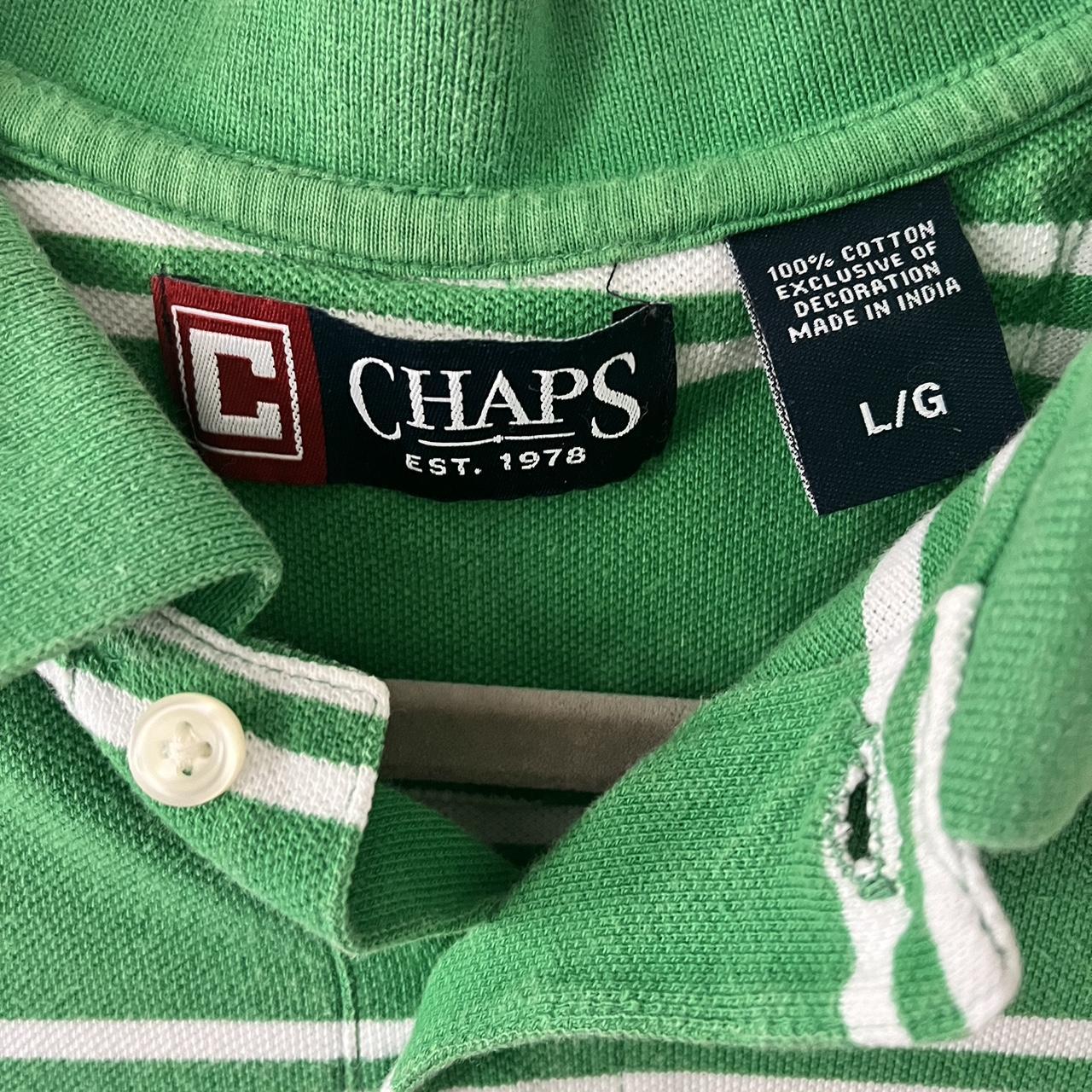 Chaps Men's Green Polo-shirts | Depop