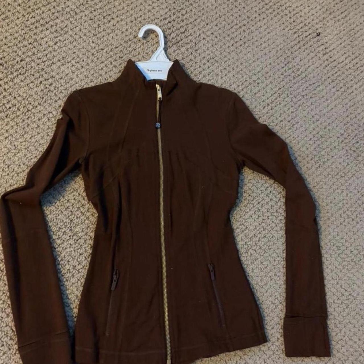 Lululemon Women's Jacket - Brown - 4 – Java Brown… - image 1