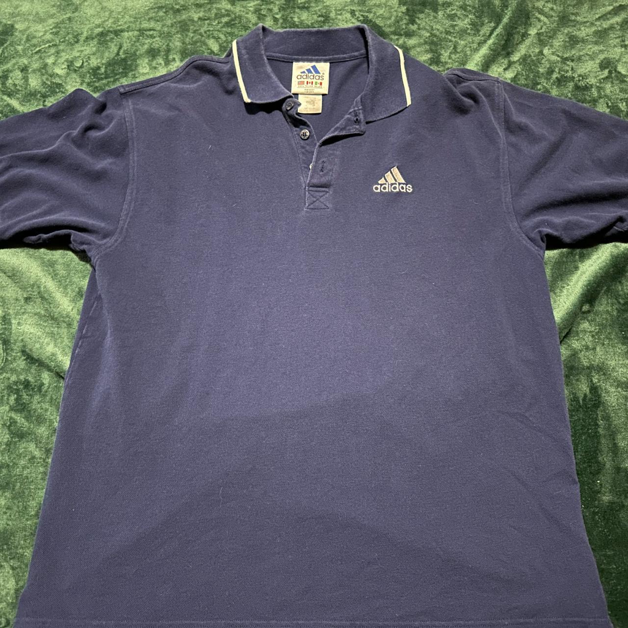 Adidas Men's Navy Polo-shirts | Depop