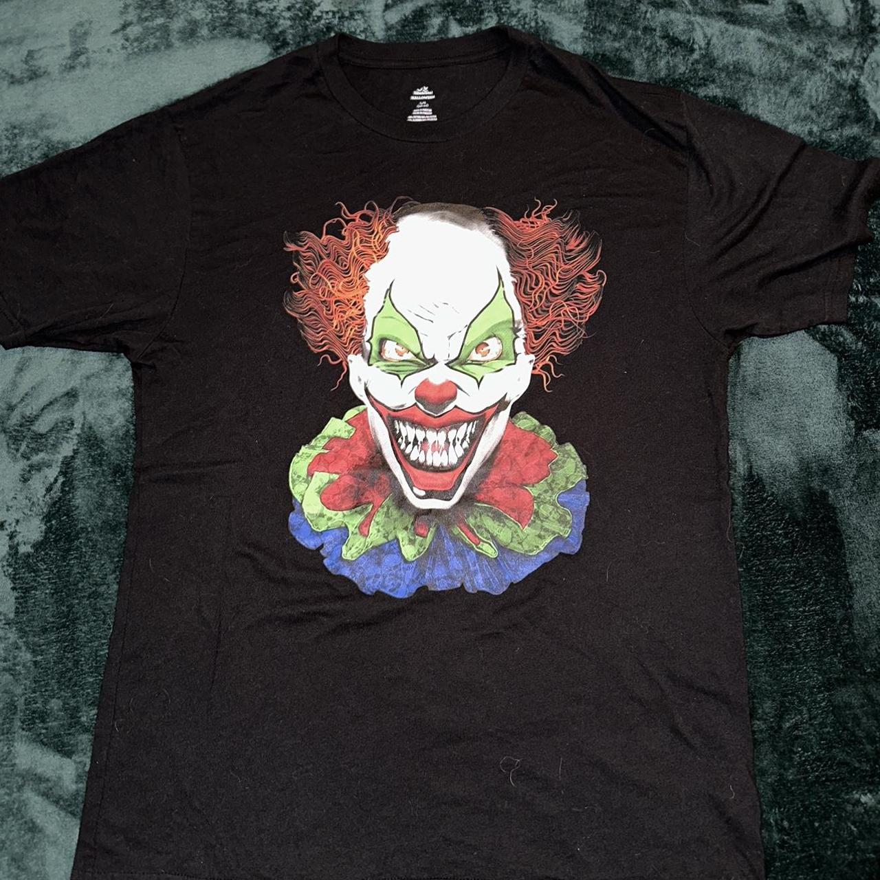 Large Clown Halloween Shirt - Depop