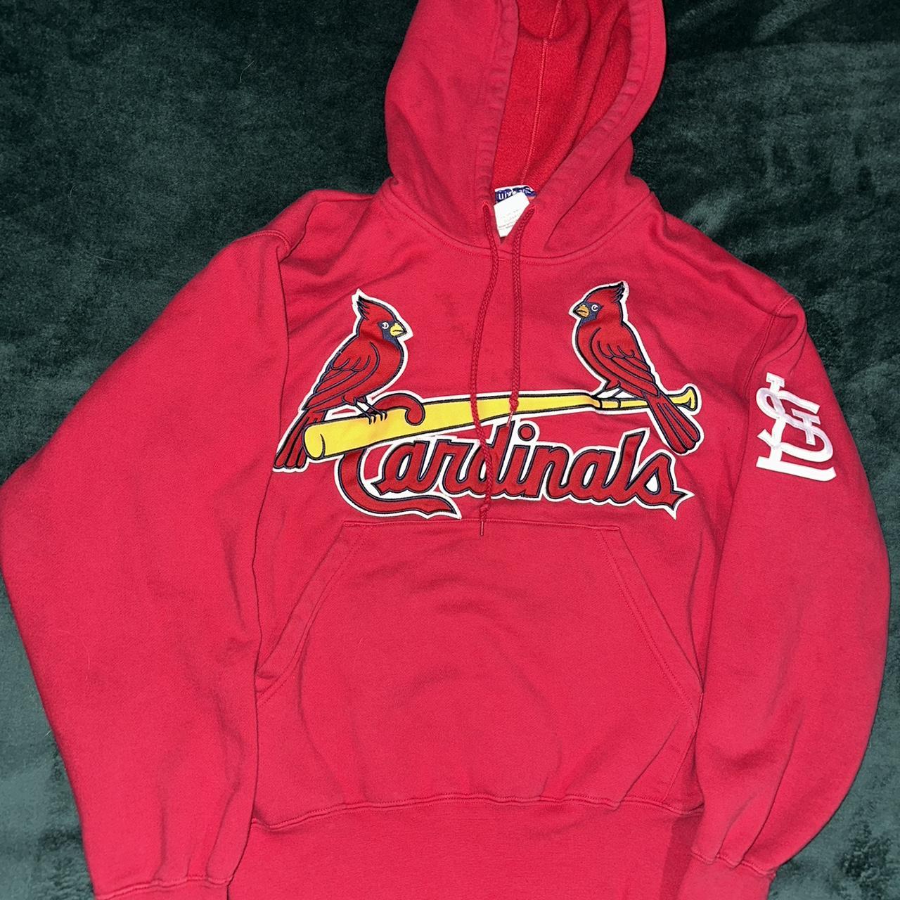 St. Louis Cardinals Majestic Pullover Sweatshirt