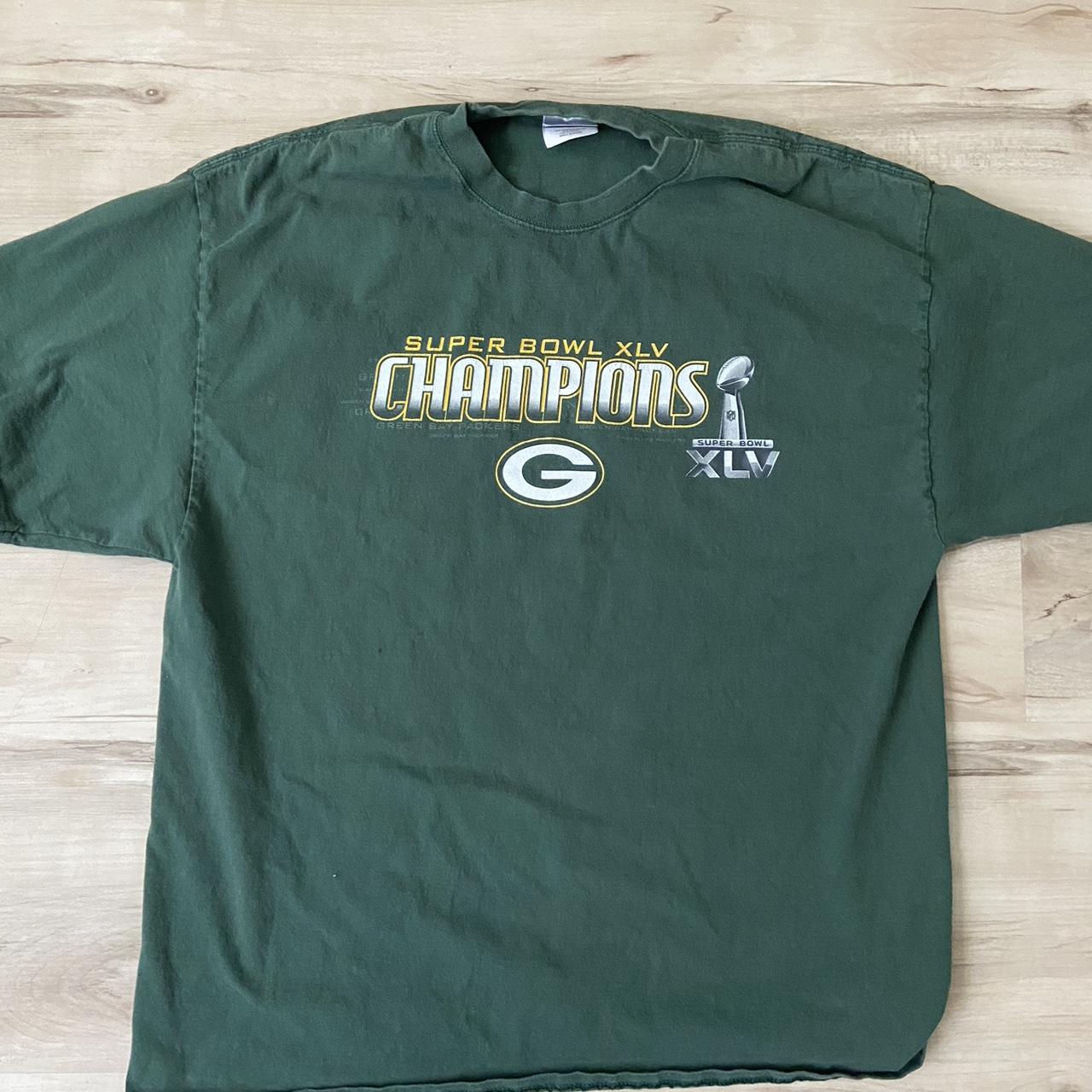 Unisex Vintage Faded Green Bay Packers Tee USA