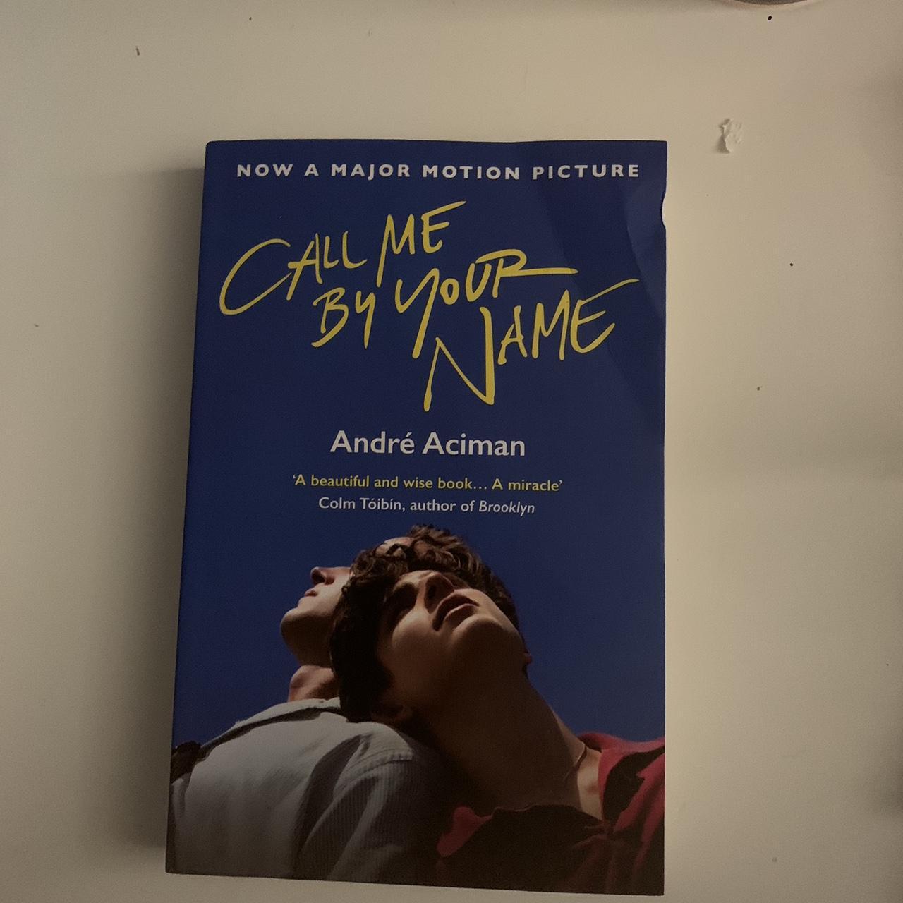 Call me by your name book - Depop