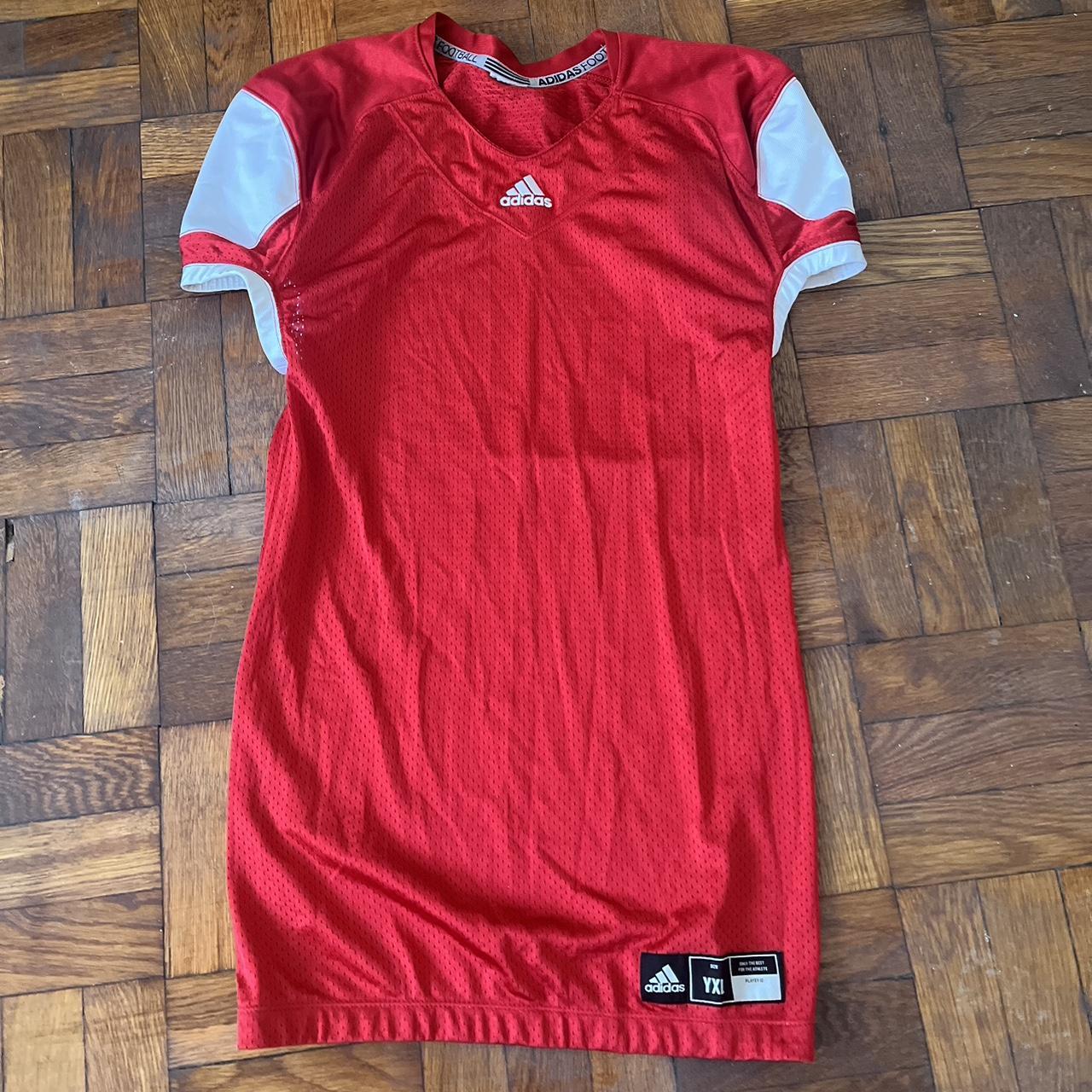 Adidas jersey dress. Youth XL so would best fit... Depop