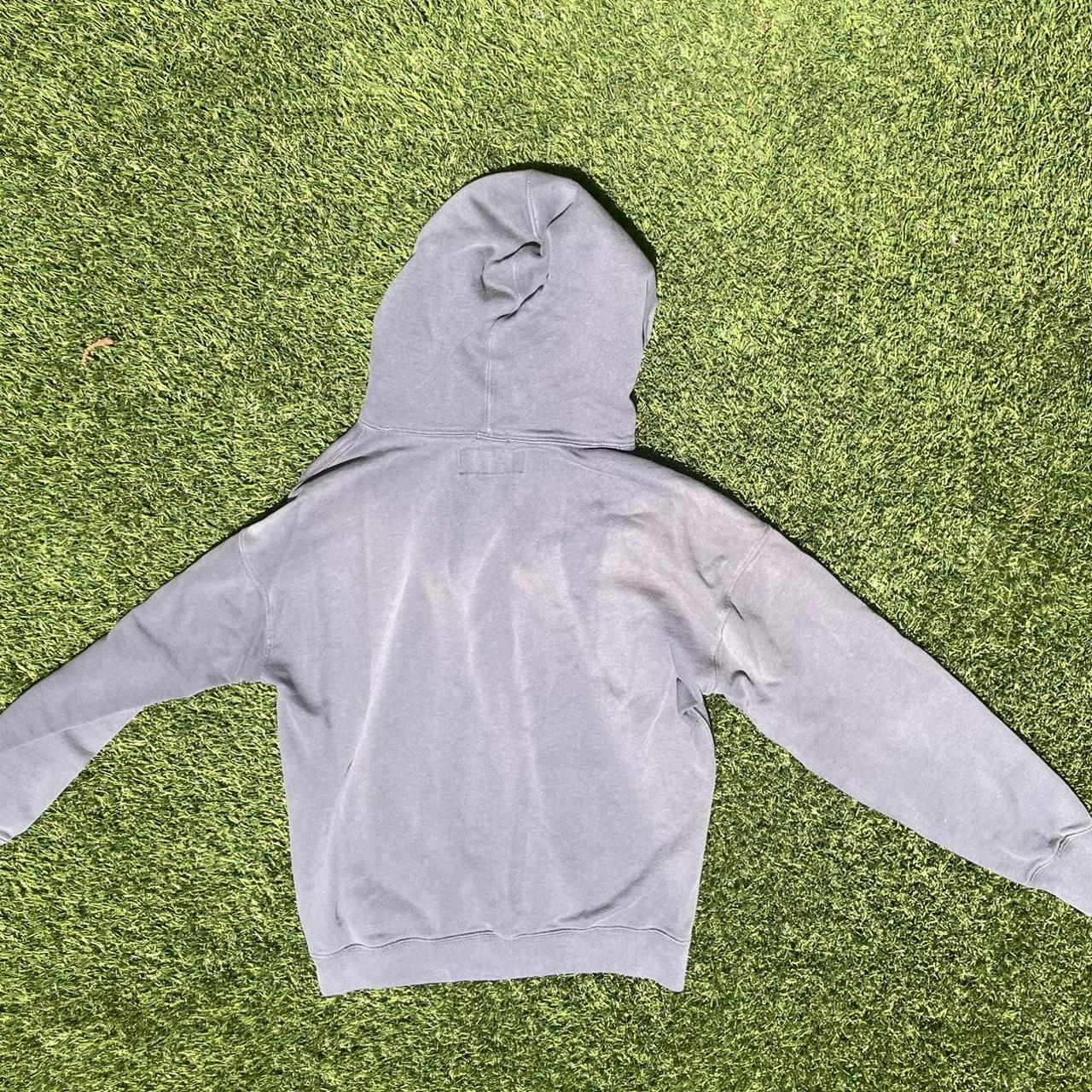 Abercrombie and Fitch grey essential hoodie Size... Depop