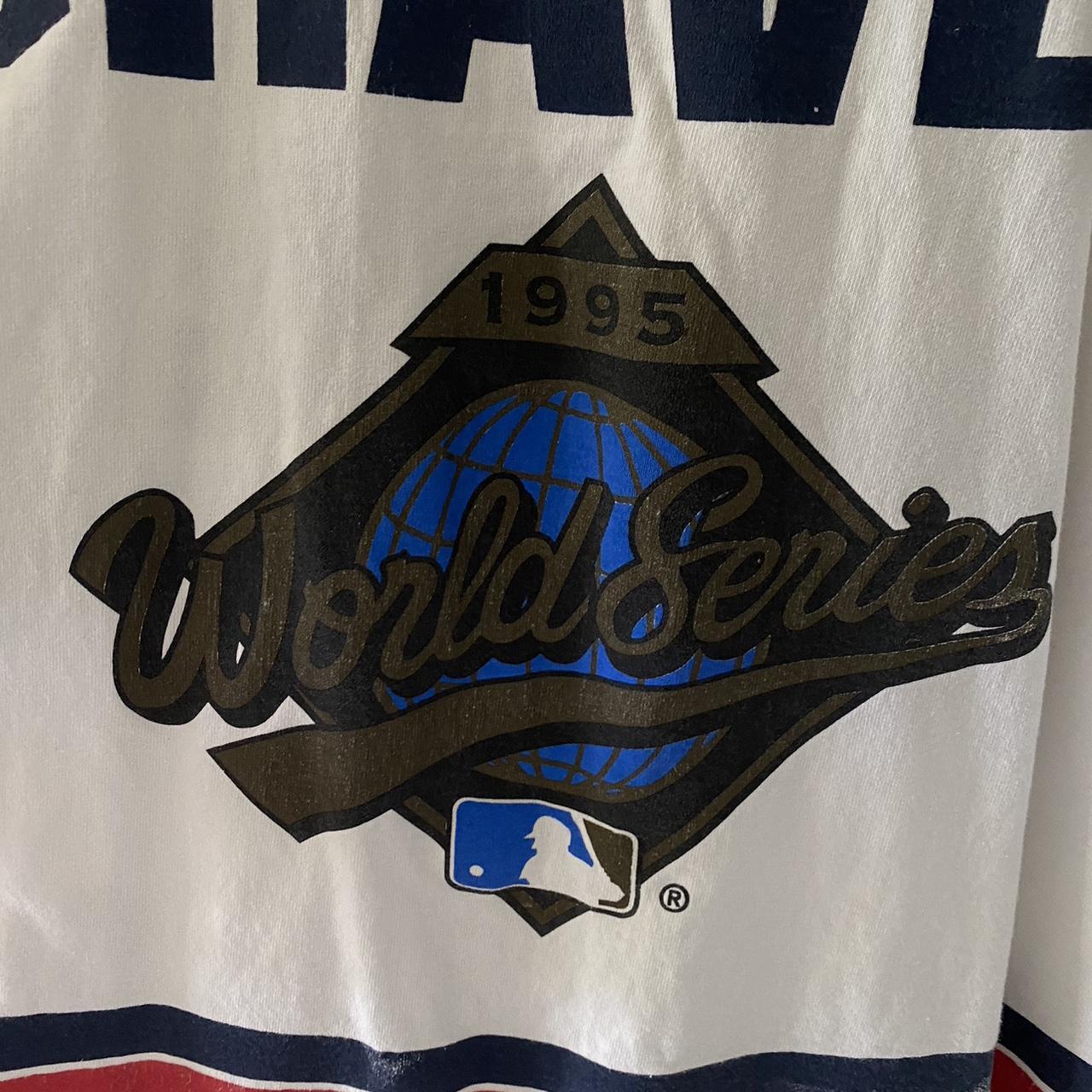 Vintage Atlanta Braves 1995 Champions World Series - Depop