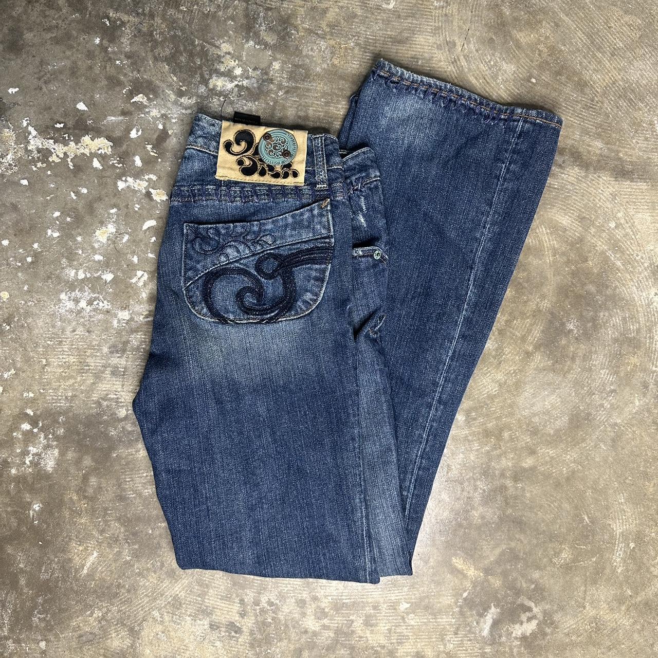 Y2K House Of Dereon Women s Jeans Size 32 Brand Depop