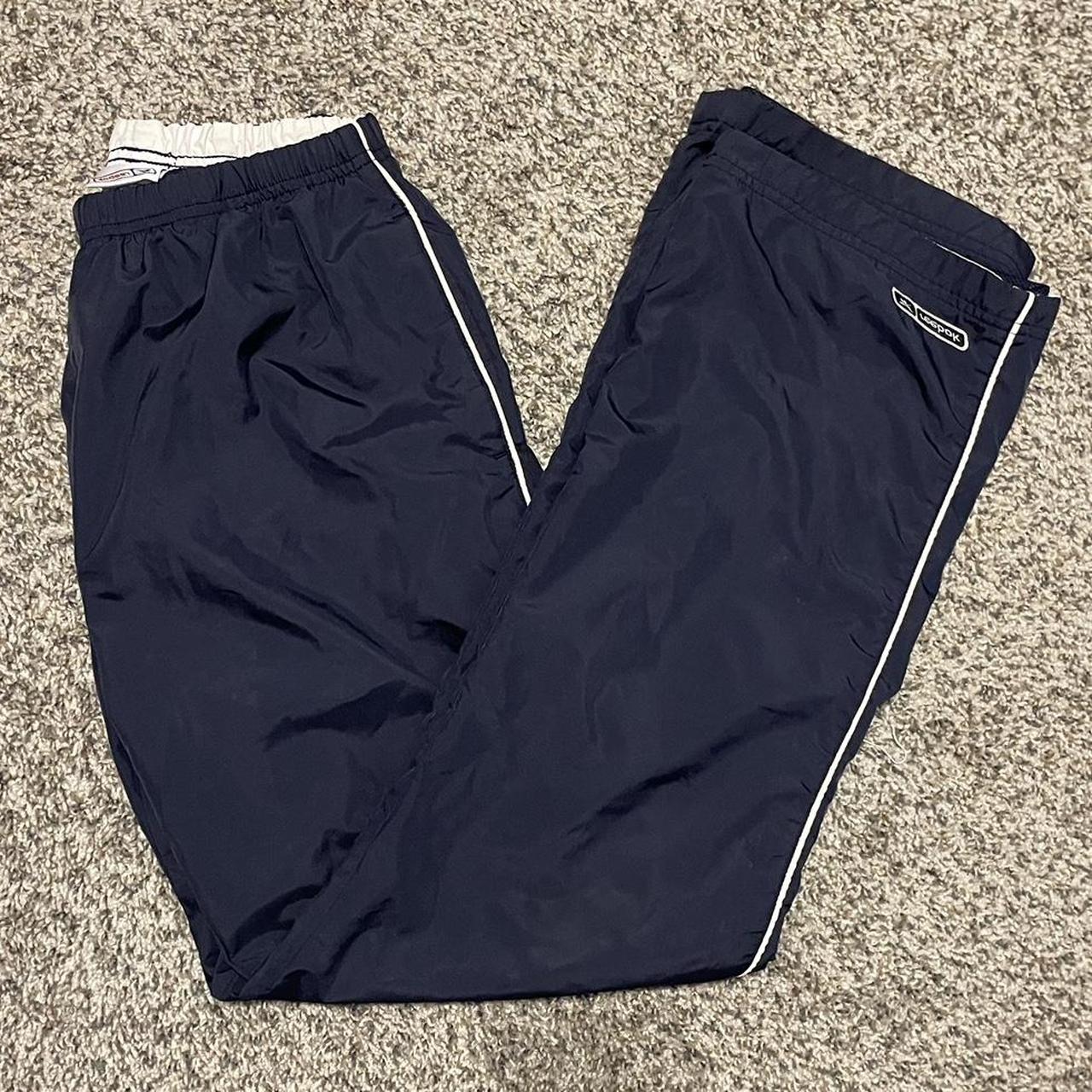 Reebok Women's Navy Trousers | Depop