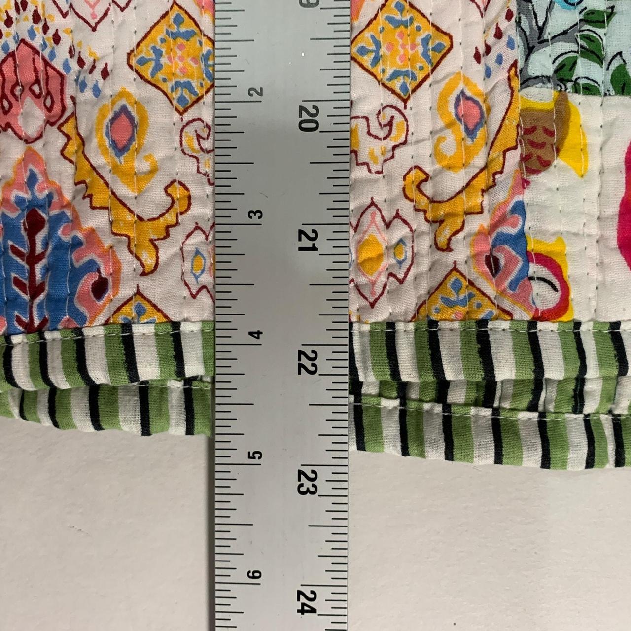 Preloved Women's Jacket - Multi - L – Patchwork O… - image 6