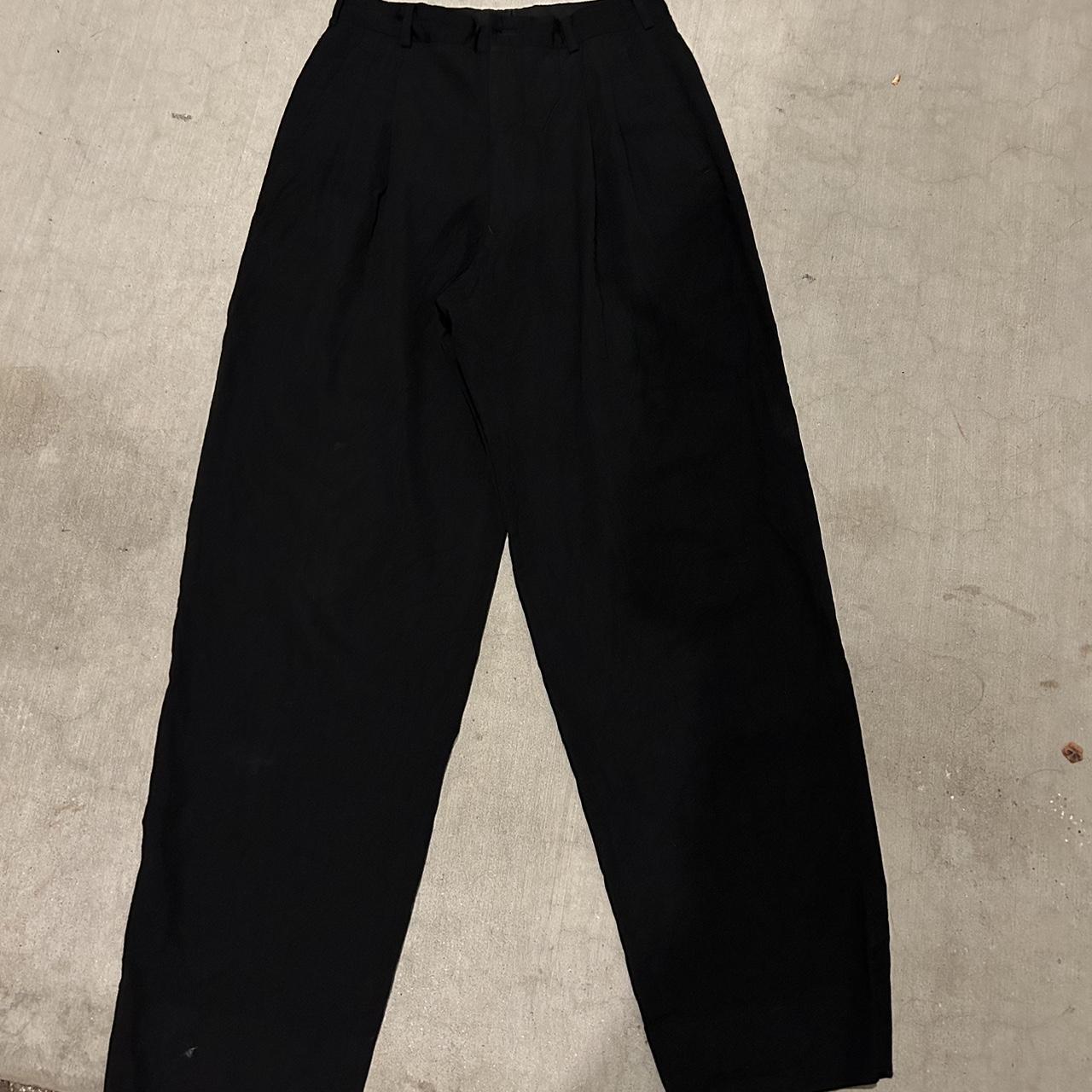 Comme des Garçons Women's Black Trousers | Depop