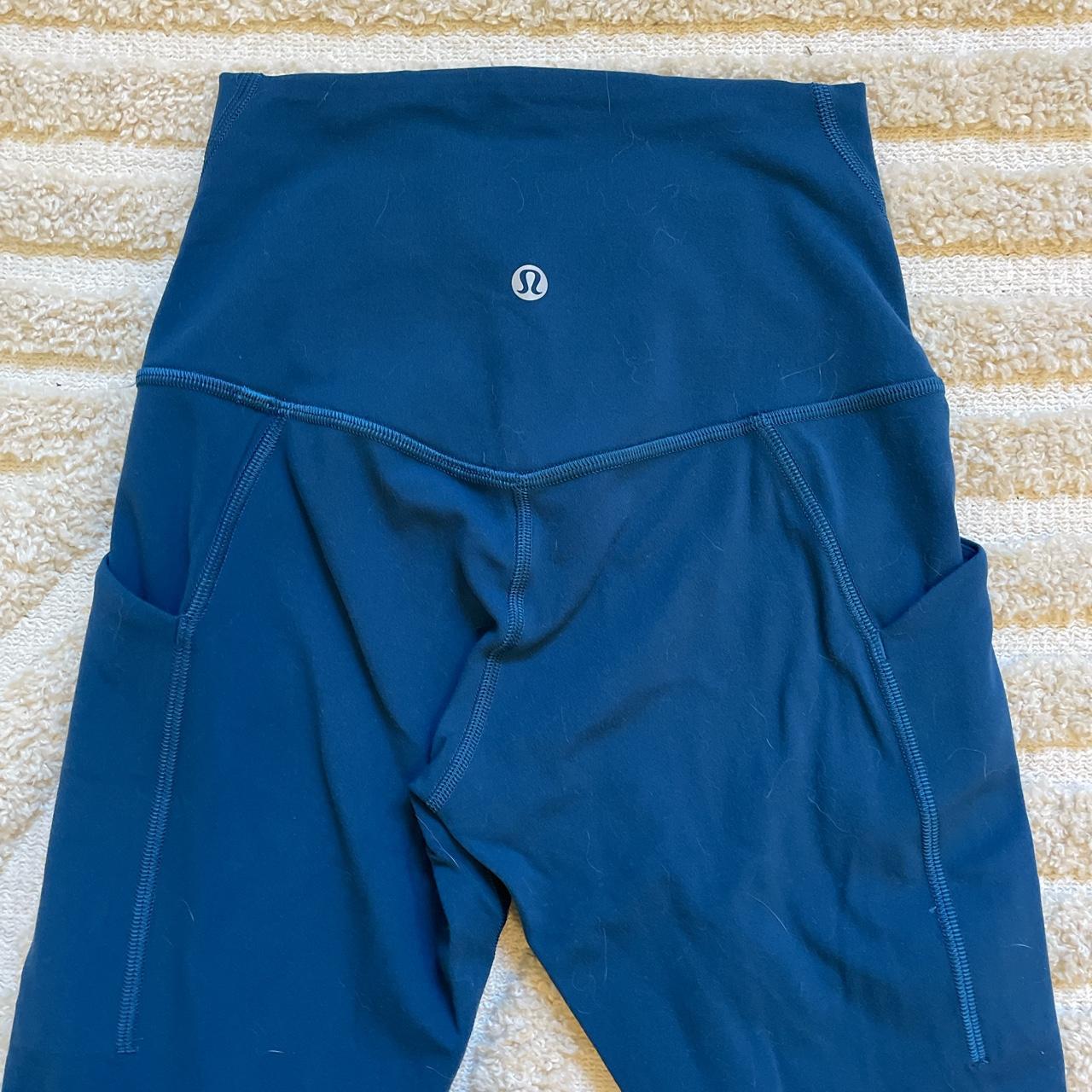 Lululemon Women's Blue Leggings | Depop