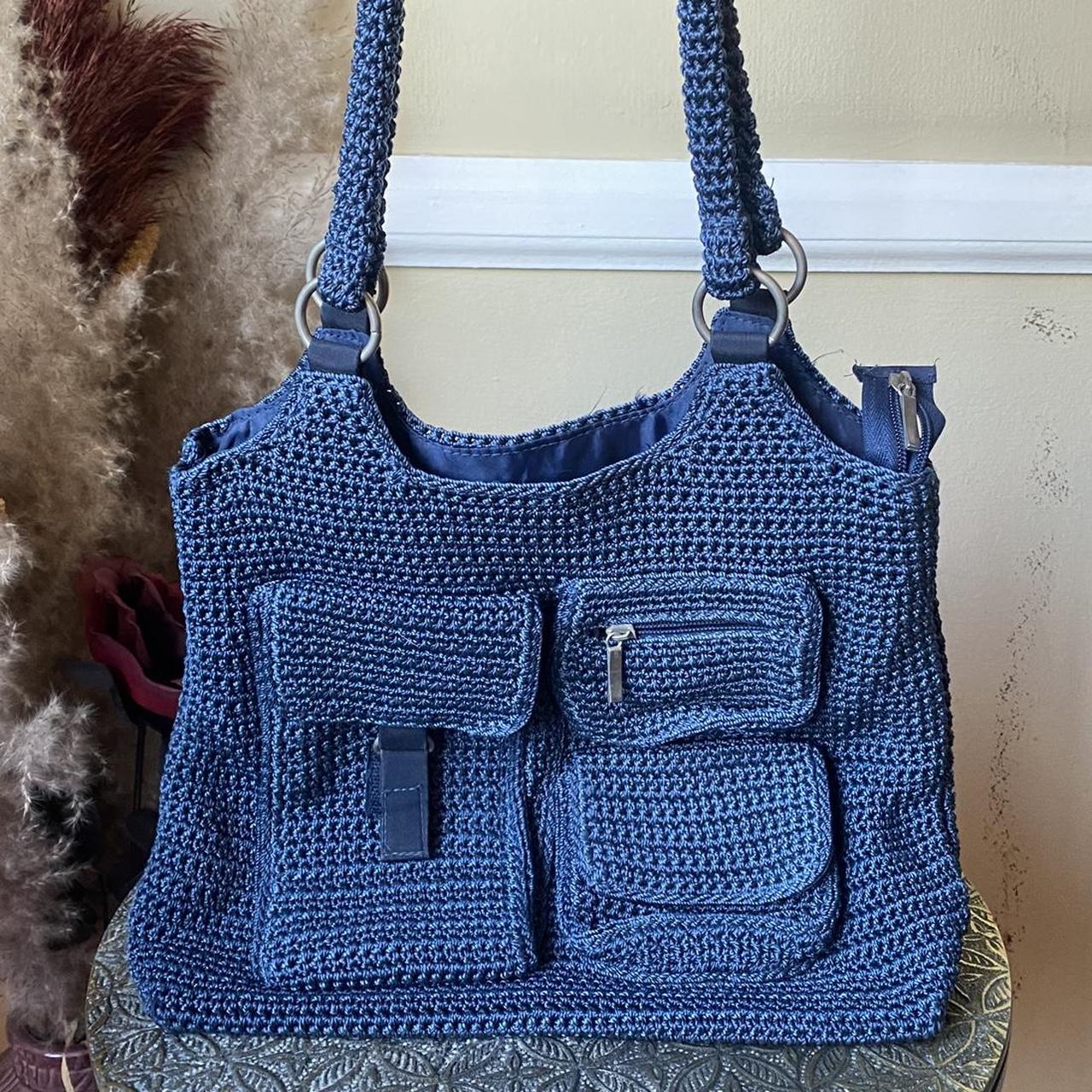 Crochet Multicolored Chunky y2k bag! ~$25~ FREE - Depop