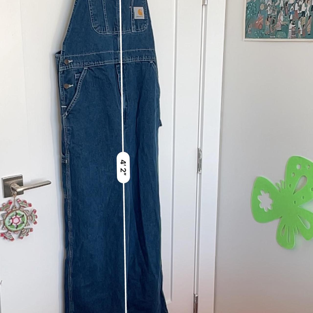 carhartt overalls once again.. too big on me but... Depop