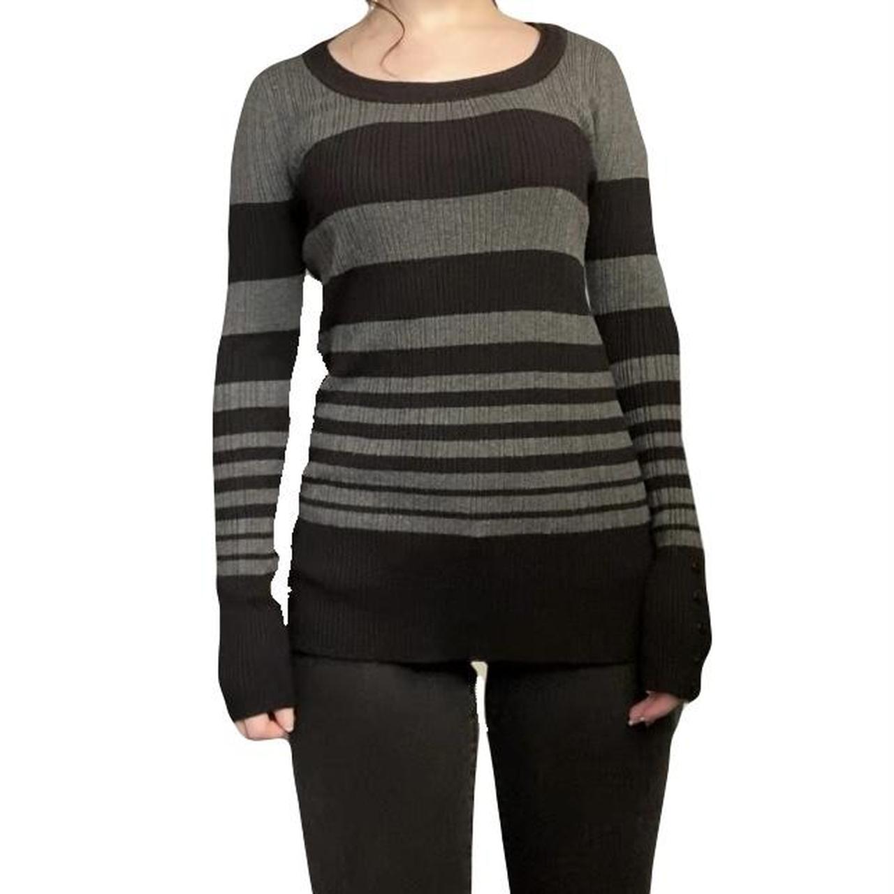 Hooked Up by IOT Women's Black and Grey Jumper (3)