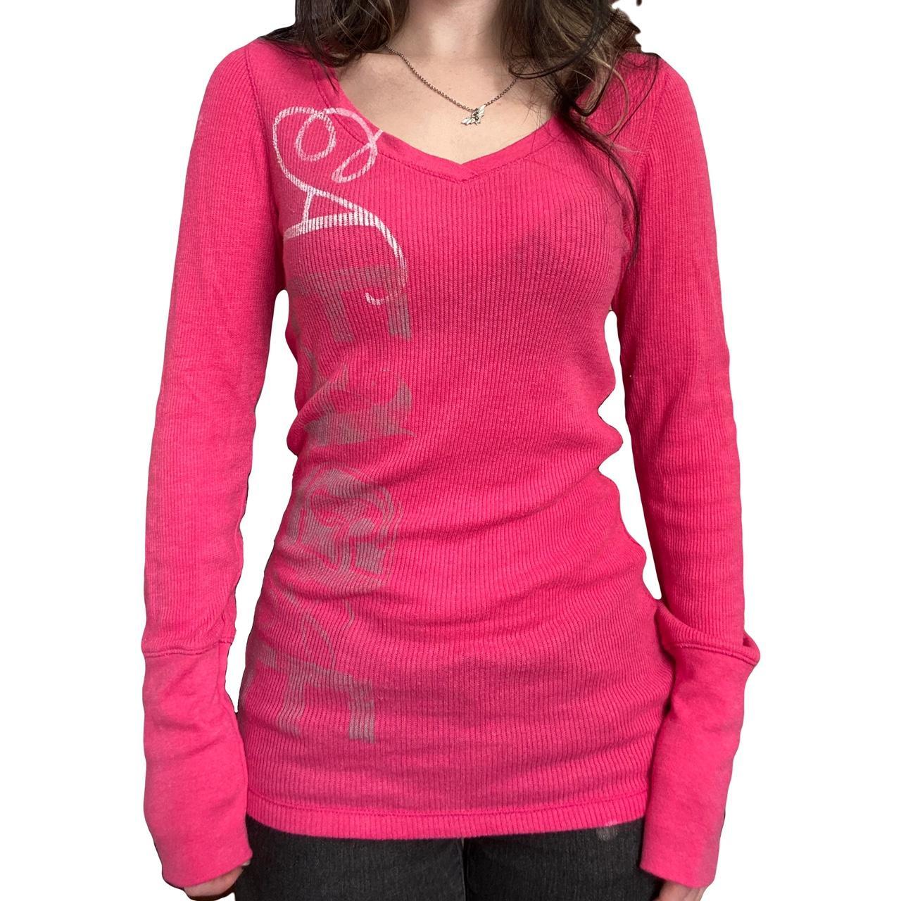 AMERI JACKET LIKE V NECK TOP ブラック Ameri（アメリ）の「JACKET LIKE V NECK TOP（Tシャツ