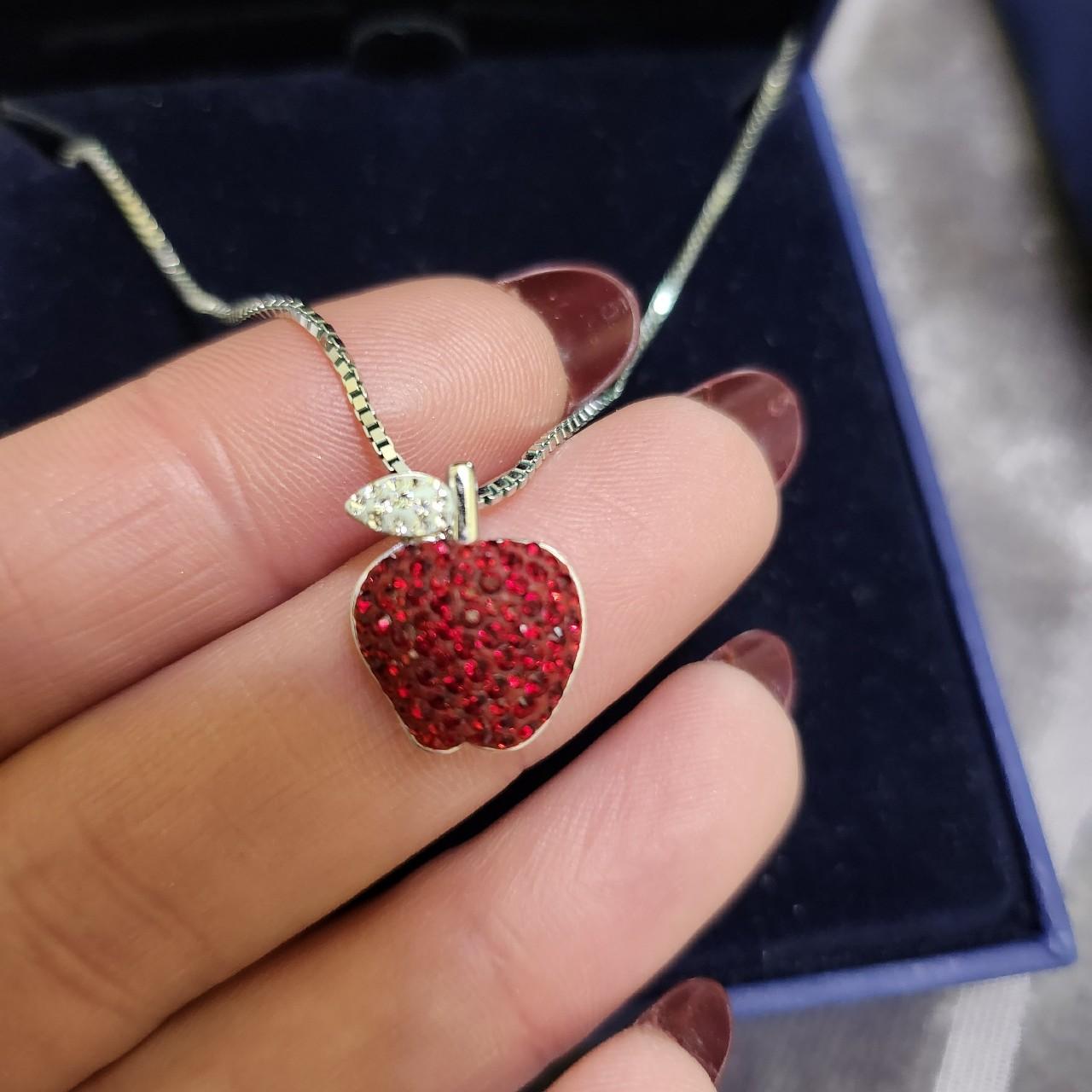 スワロフスキー レッド アップル オブジェ リンゴ りんご |2099|☆