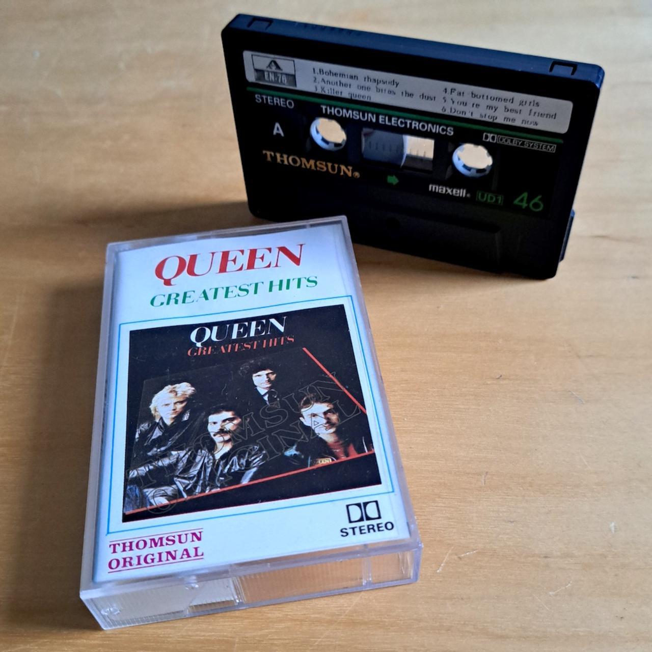 Queen Greatest Hits Cassette Tape. Rare... - Depop