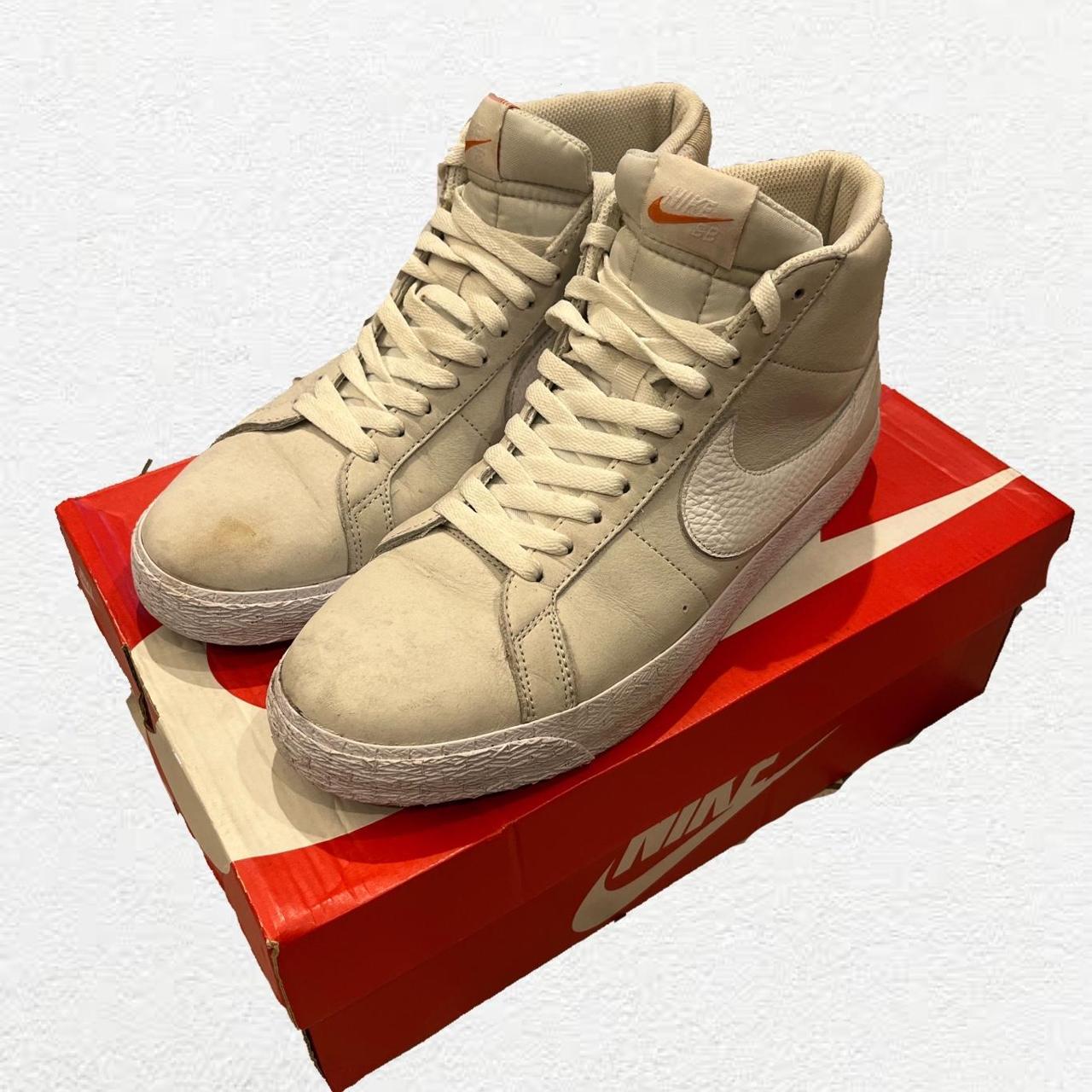 blazers nike cream