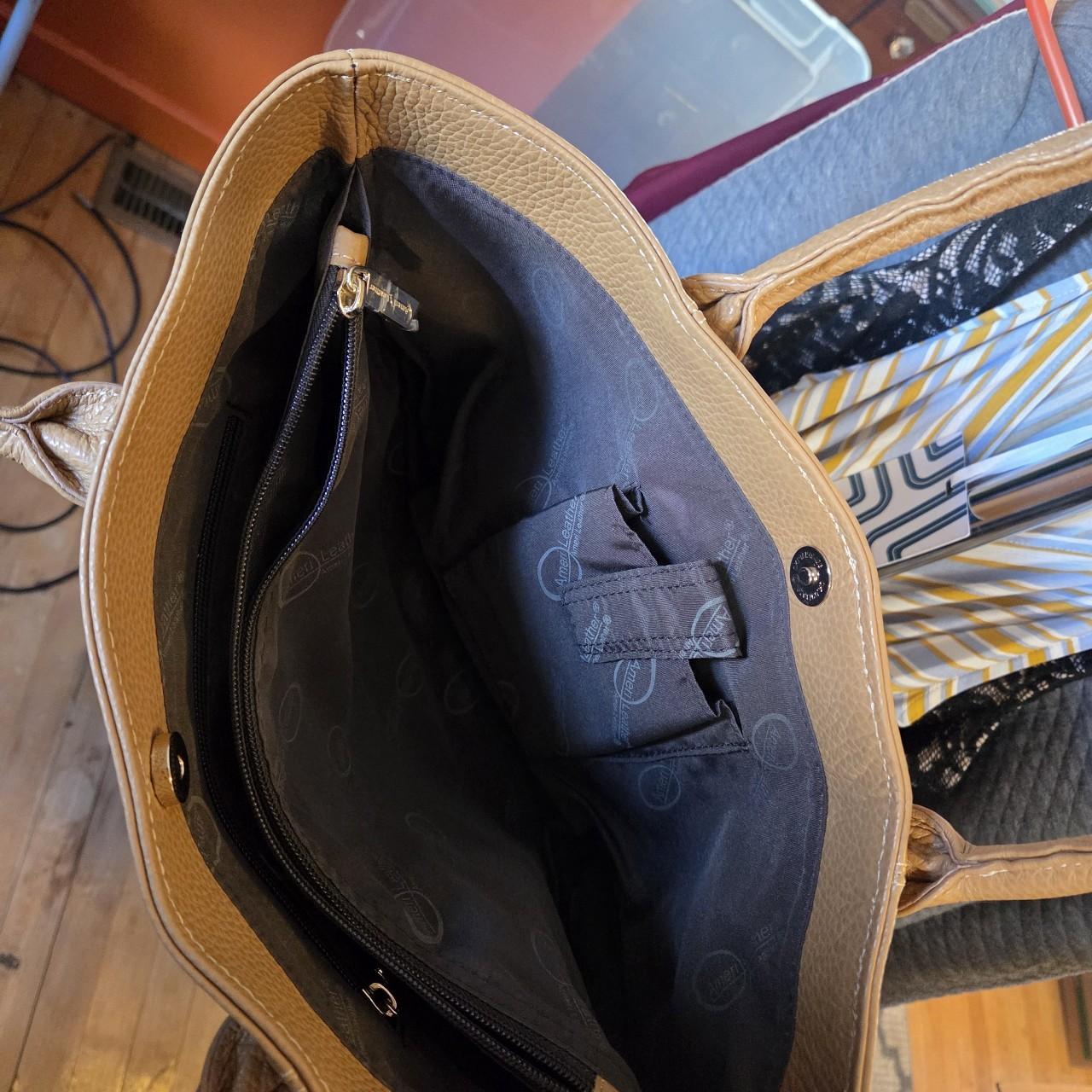 Amerileather Women's Bag - Tan/Brown – Ameri Leat… - image 2