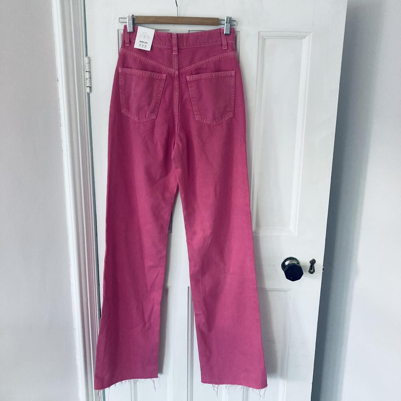 iconic, deep pink, Zara jeans. Brand new... Depop