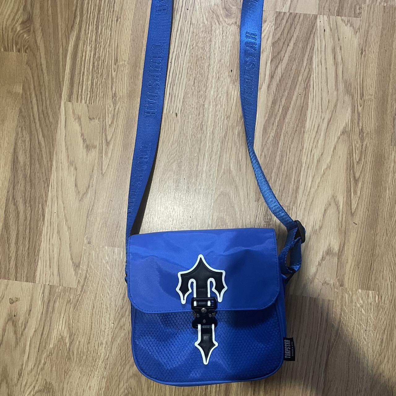 blue trapstar bag | Depop
